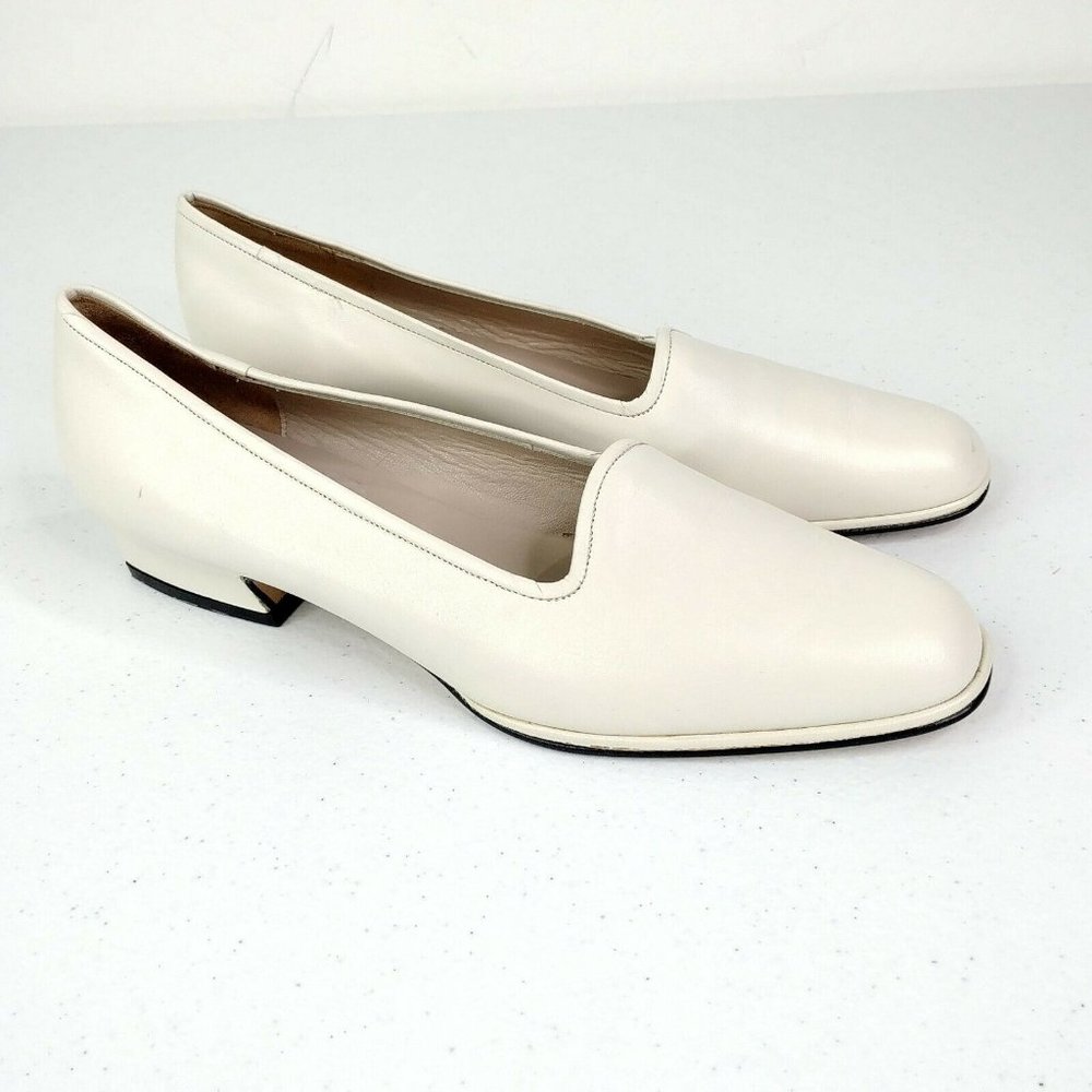 Women's Amalfi Toula Shoes Size 8.5 Cream Color